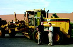 Goodyear Tire & Rubber lets dealers offer U.S. General Services Administration  pricing. As a result, Red Wing, Minn., deputy public works director  Jay McCleary (right) gets the same low prices on tires for the city's 250 vehicles  that federal agencies pay. “Public works is a business just like  anybody else,” says director Denny Tebbe (left). Photo: City of Red  Wing