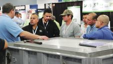 The Precast Show attendees can watch product demonstrations and network with fellow producers.