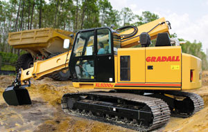 The Gradall XL 5200 V crawler