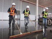 Some decorative concrete contractors have stated that application of a sodium silicate can provide curing of a decorative slab.