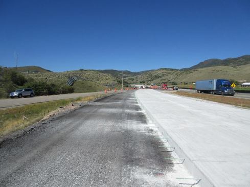 Over the course of placing 377,500 square yards of concrete for the $34.6 million repaving project on I-80, Geneva Rock implemented many sustainable elements: reducing and replacing cement content, using eco-friendly primer, recycling materials, and reducing waste disposal.