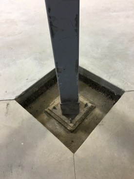Traditional column box-outs are costly and unsafe.