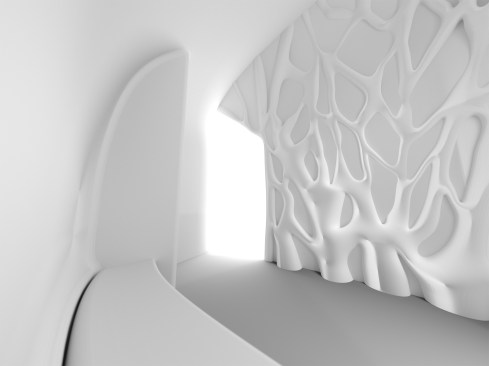Pavilion 3D printed for the Ile-de-France regional authority.