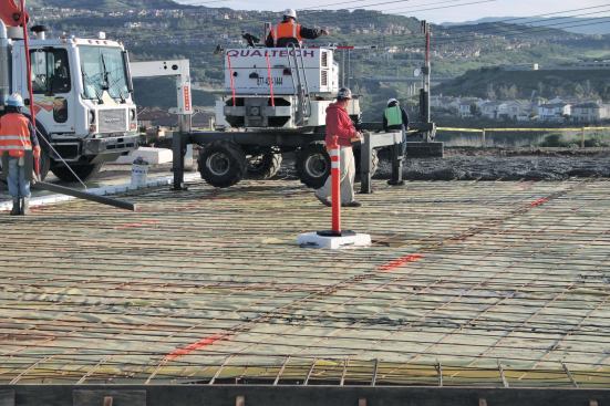 Puncture resistance is a critical factor during installation, but once the concrete is placed,  maintaining low permeance is what provides long-term moisture vapor protection for a building.