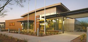 Design firm RNL based the look of Valley Metro's new administration building on the “sleek and dynamic nature of transportation,” says Senior Associate Ken Anderson. Photo: Mark Delsasso