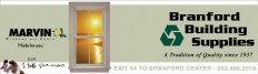 Casey the dog in Branford Building Supplies ad