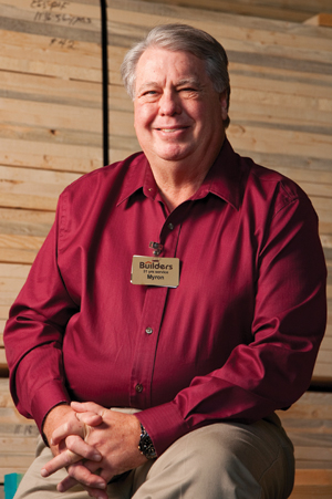 STRETCH DRIVE: Myron Andersen launched Builders Warehouse in 1977. Today it's called Builders., and it has grown to a $40 million, five-unit company that stretches from central Nebraska to the Rocky Mountains.