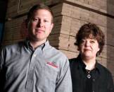 FEELING THE BITE: Tom Zuern and Arleen Mantel of Zuern Building Products make liberal use of Wisconsin's lien laws to ensure that contractors pay up.