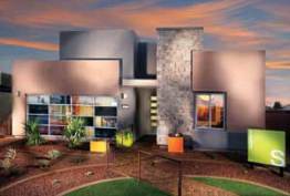 OPEN TO CHANGE: Shea Homes' Spaces series has won plaudits for its modern design and open layouts. But it also contains many elements that have helped Shea reduce construction costs. Some tract builders are putting up homes for as little as $35 per square foot.
