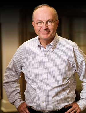 At Millard Lumber in Omaha, Neb., CEO Rick Russell's team created a showroom where the curves constantly present new vistas -- and stimulate sales.