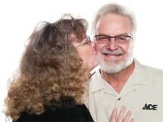 BUSS STOP: Marilyn and Robert Archer have been married for 31 years and have run Morton Lumber in Borger, Texas, for 29. It takes a special team to work together day and night, Robert says.