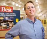 BRUISED BUT UNBOWED: Ron Dorn of Portage (Wis.) Lumber has spent decades competing with Menards. He says the key to surviving the Menards challenge is to focus on service, not low prices.