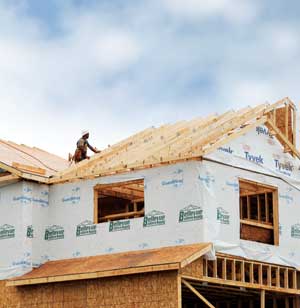 ON THE RISE: Bellevue Builders Supply of Schenectady, N.Y., has increased its installed sales work on multifamily projects. Its services include framing, windows, roofing, and interior doors. But Bellevue crews work only on new construction.