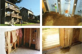 Who's Right? A Maryland developer says 84 Lumber did shoddy work building several homes and offers photos as proof. 84 disagrees.