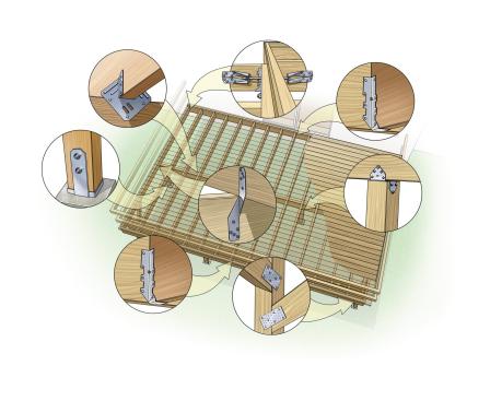 Seaworthy: It takes special materials and techniques to construct decks that will resist conditions along a seashore. Many of these practices also can help toughen decks built inland.