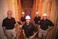 Search Team: The TW Perry staff most responsible for creating the dealer's Quality Assurance System (QAS) are, from left, VP of operations Jimmy McClay, summer intern (and original creator of the QAS form) Evan Ponchick, chief information officer Daryl White, director of training Mike Riegel, and operations director Sean Parker.