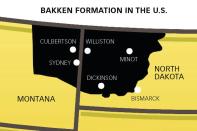 Cash Cow: The Bakken formation is the largest oil deposit in the continental U.S., underlying parts of North Dakota and Montana plus Saskatchewan in Canada. The U.S. government estimates Bakken will produce 350,000 barrels a day by 2035, and state officials say 11 billions barrels of oil could lie beneath North Dakota alone.