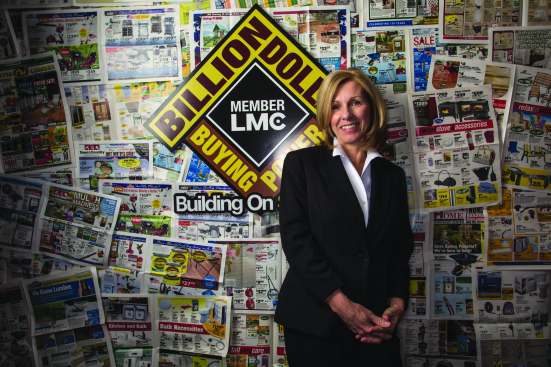 Fran Monk, marketing director, Lumbermens Merchandising Corp.