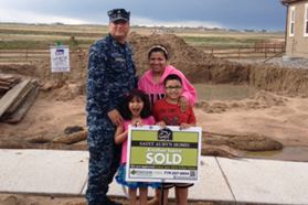 Buyers at a Saint Aubyn Homes community in Colorado Springs, Colo.