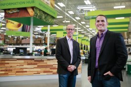 Welcome Home. Friedman’s president and CEO Barry Friedman (right), along with merchandise and marketing VP Tony Corsberg, spearheaded the creation of a new store in Petaluma, Calif., where the company began.