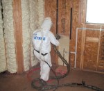Spray foams like Icynene boast high performance, but haven't been able to catch fiberglass batts in market share.