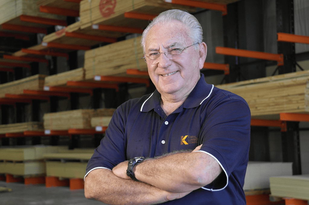 Al Bavry, CEO of Kimal Lumber, Nokomis, Fla.