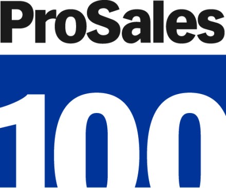 Logo promoting the ProSales 100