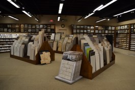 The showroom at Star Lumber & Supply