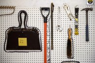 Lean principles include keeping tools organized and in designated spaces so they'll be easy to find every time.