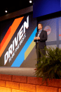 Do it Best President and CEO Dan Starr speaks to members at the group's spring market on May 20, 2017