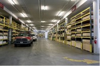 Drive-through lumberyard
