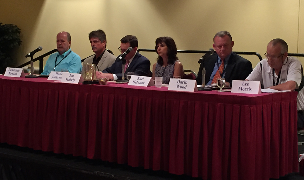 Panelists at the FBMA Convention in Orlando, Fla., Oct. 5, 2017