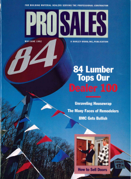 ProSales' May 1992 cover, featuring our first ProSales 100