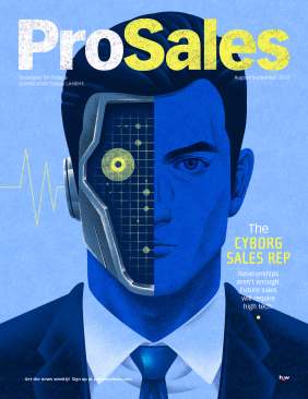 Aug/Sept 2018 cover of ProSales