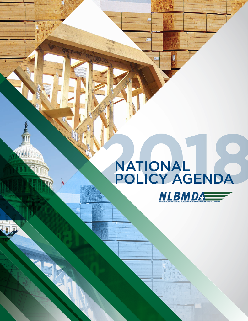 Cover of NLBMDA's 2018 National Policy Agenda