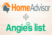Combined logos of HomeAdvisor and Angie's List