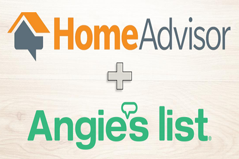 Combined logos of HomeAdvisor and Angie's List