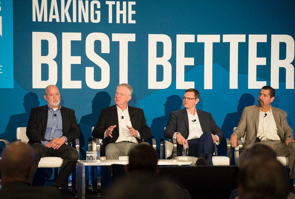 M&A session panelists at the 2018 ProSales 100 Conference