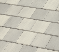 Boral Roofing’s Saxony 900 slate roofing tile in the mottled white blend.