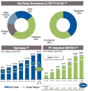 Chart showing GMS financials as of 1/31/18