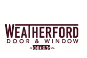 New logo for Weatherford Door and Window following acquisition by Detering Company