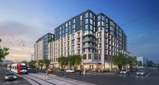 The Exchange, designed by KTGY Architecture + Planning, is utilizing Infinity Structures, a panelized load-bearing metal framing solution. As part of Salt Lake City’s plan to revitalize the downtown core, The Exchange establishes a contemporary mixed-use transit-oriented enclave and provides high-density residential to a vastly commercial downtown. 