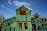 Huber ZIP system sheathing and tape
