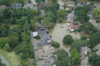 Speculators are driving a new economy in Houston suburbs hit hard by Hurricane Harvey and its disastrous flooding.
