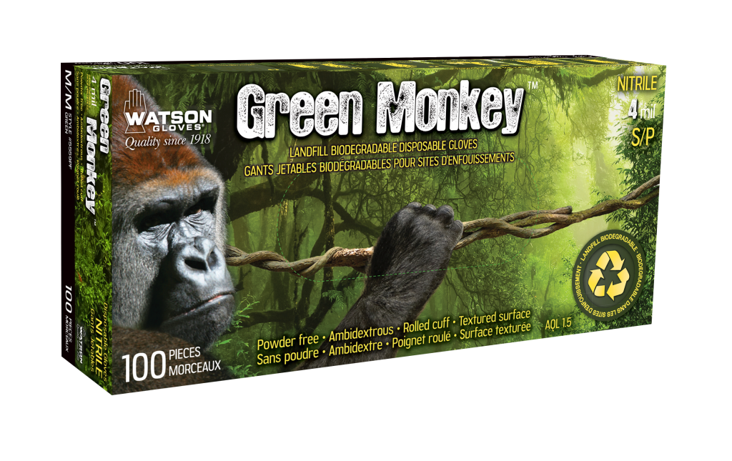 Green Monkey Biodegradable Work Gloves