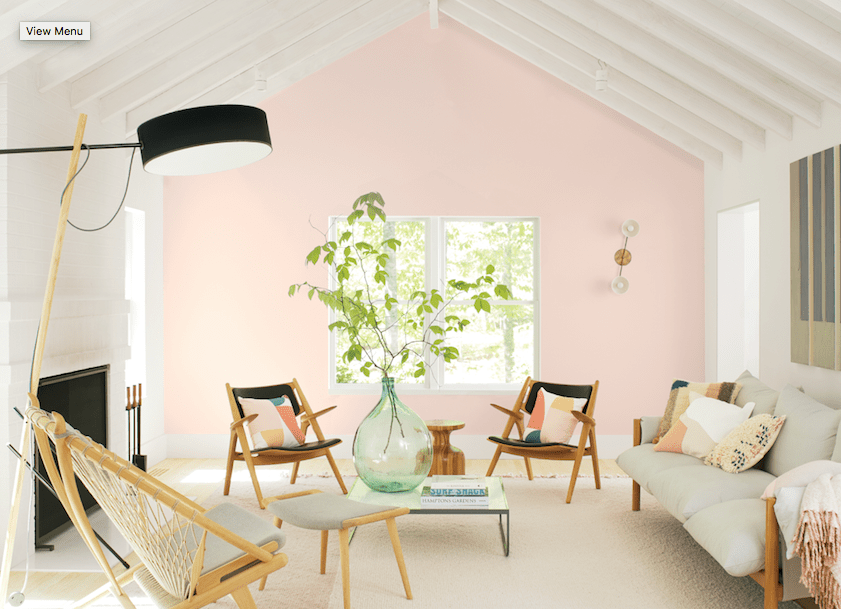 Benjamin Moore's 2020 Color of the Year, First Light.