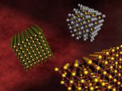 The self-assembly of custom nanocomposite arrays.