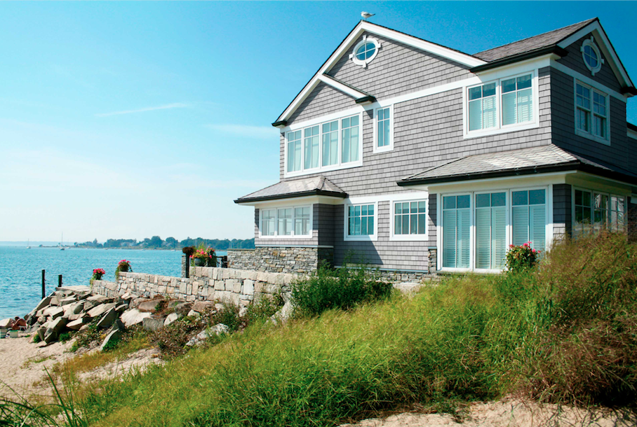 Tando's Beach House Shake is one of the cladding options to be distributed by Cameron Ashley in the Midwest.