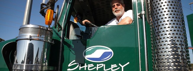 Tony Shepley, owner, Shepley Wood Products