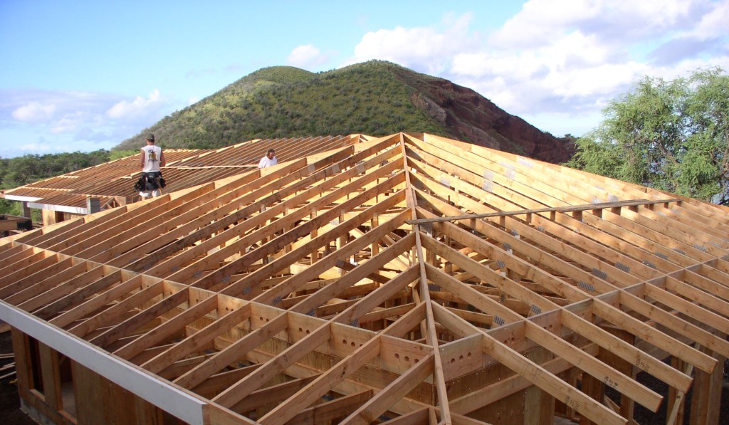 Precision-engineered roof trusses are a signature product of Truss Systems by HPM.
